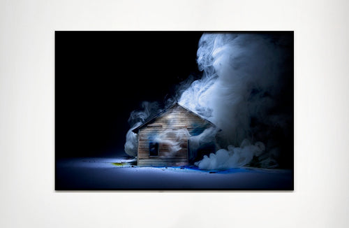 House plate Bleu