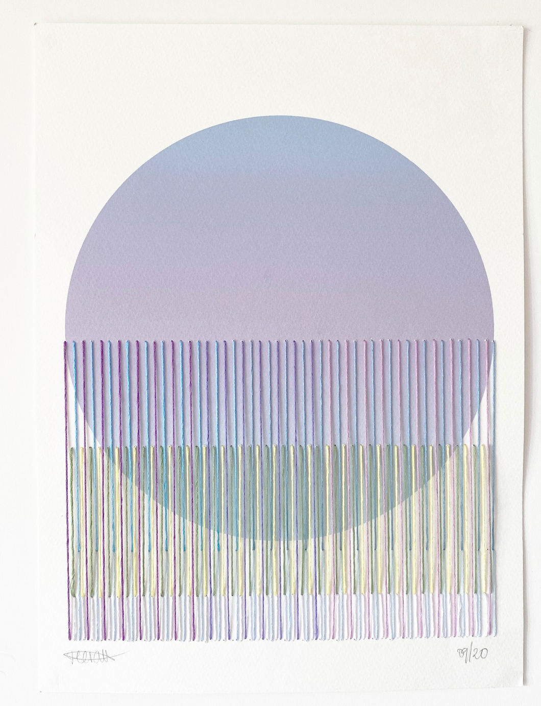 Hannah Pratt Starlight Threads - Deneb blue