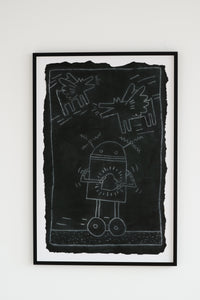 Keith Haring "Robot"