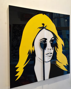 Sharon Tate double perspex